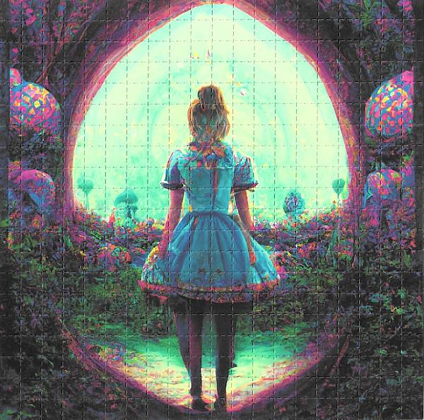 Alice in Wonderland DMT Dream